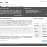 Variant Portal screenshot