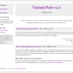 Variant Pure screenshot #1 Variant Pure screenshot #1