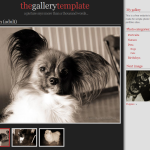 Gallery (alt) template screenshot Gallery (alt) template screenshot
