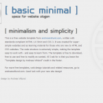Basic Minimal screenshot #1