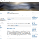 Screenshot: WP-Andreas01 theme for WordPress