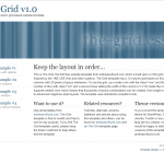 The Grid template - Layout example #1 (index.html) The Grid template - Layout example #1 (index.html)