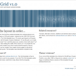 The Grid template - Layout example #4 (index4.html) The Grid template - Layout example #4 (index4.html)