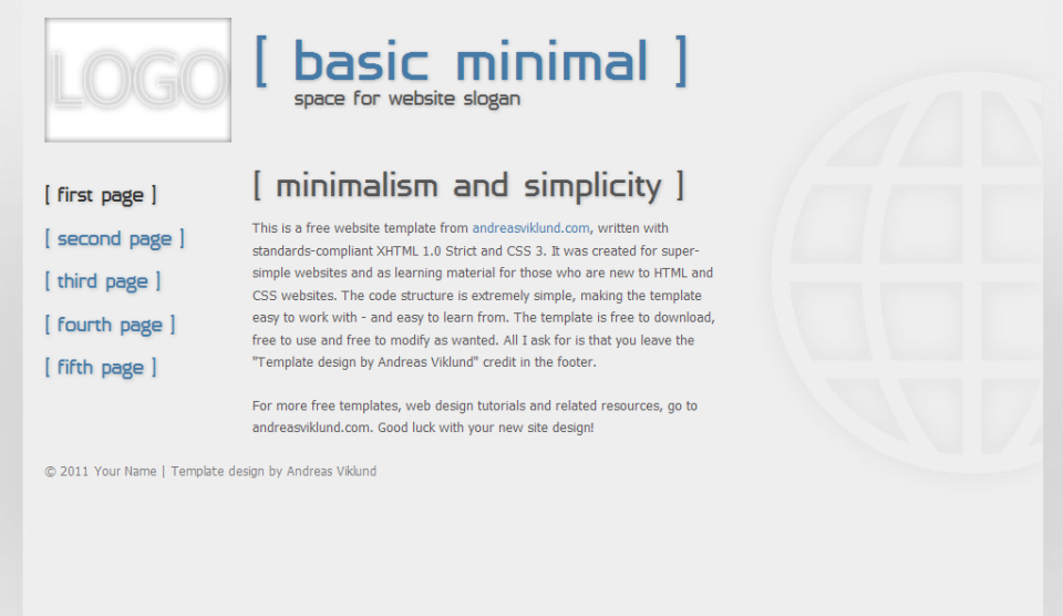 Basic Minimal, original version