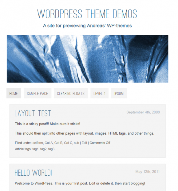New WordPress theme: Basic Single | andreasviklund.com