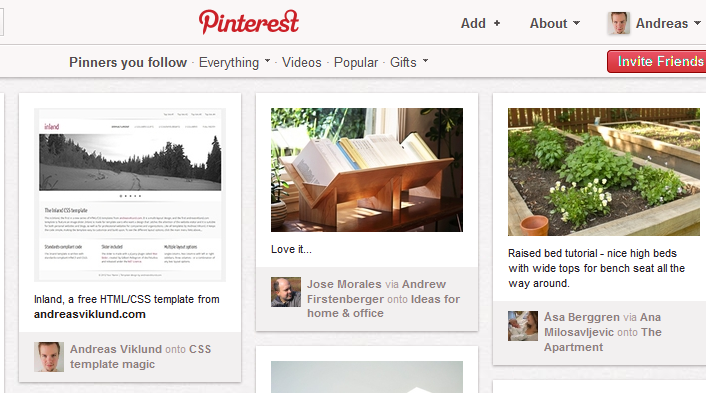 Pininterest Image Pinning images from this site on Pinterest | andreasviklund.com